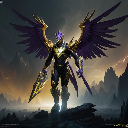 Thunder Bird Yellow Power Ranger Art