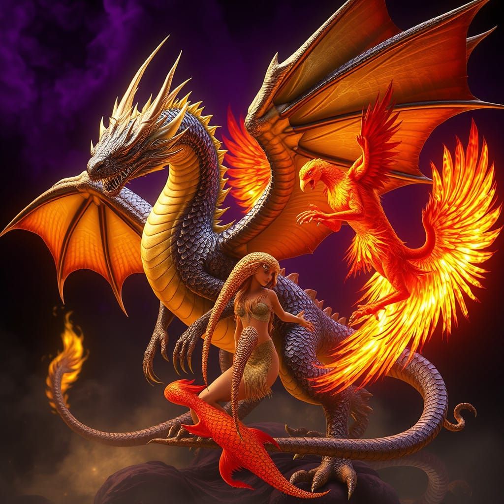 Dark Fantasy Creatures in Realistic Concept Art