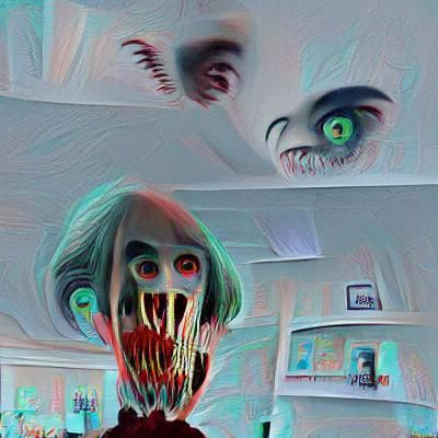 AI Generated Image From Blank Prompt