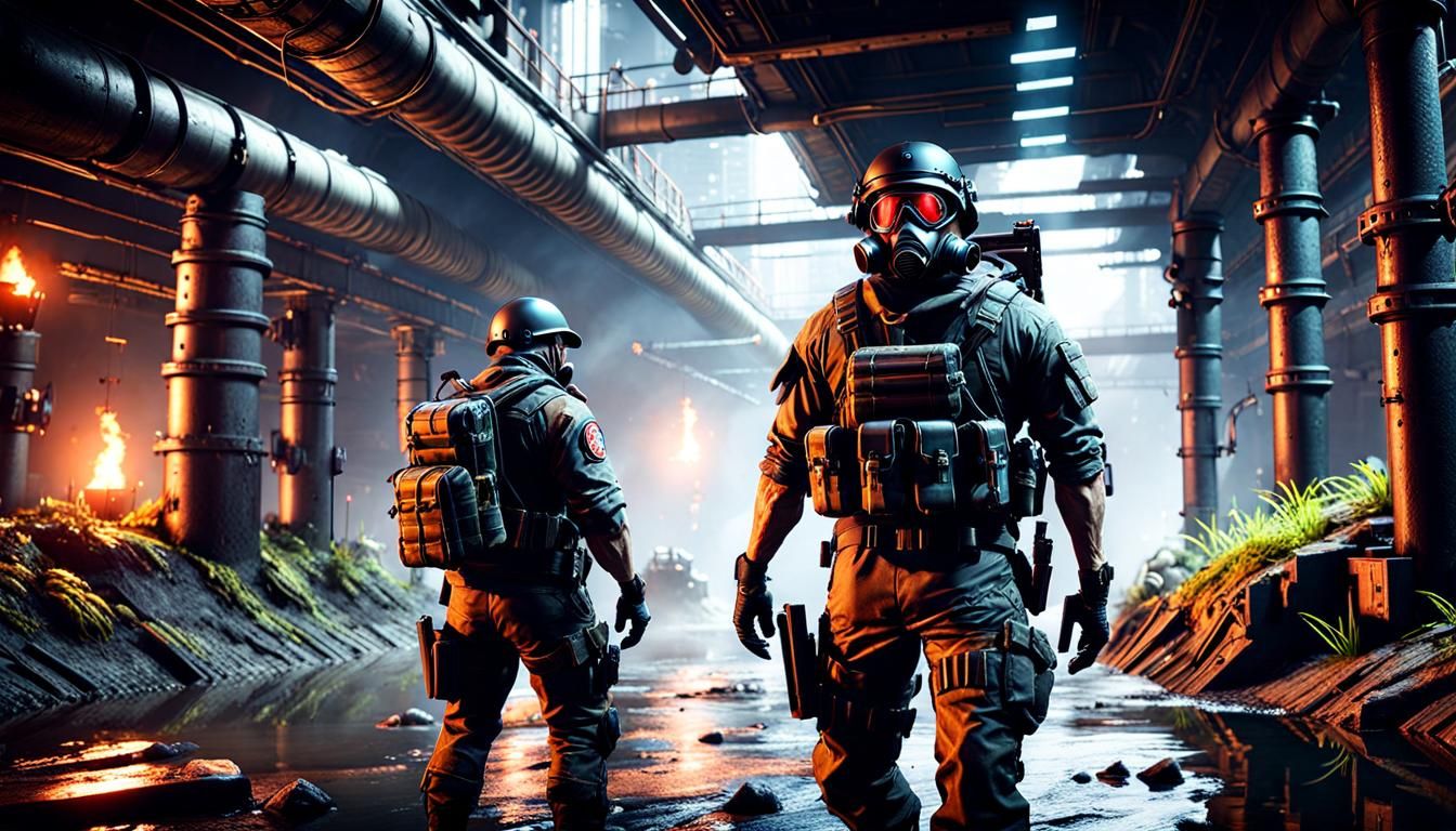 H.U.N.K and Alpha Team heading to the Extraction Point.