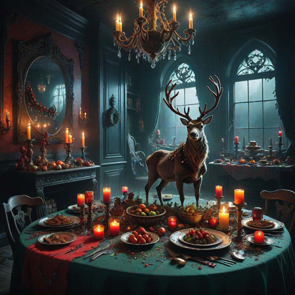 Rudolph, the Reindeer, Unleashes Dark Magic at a Shattered C...