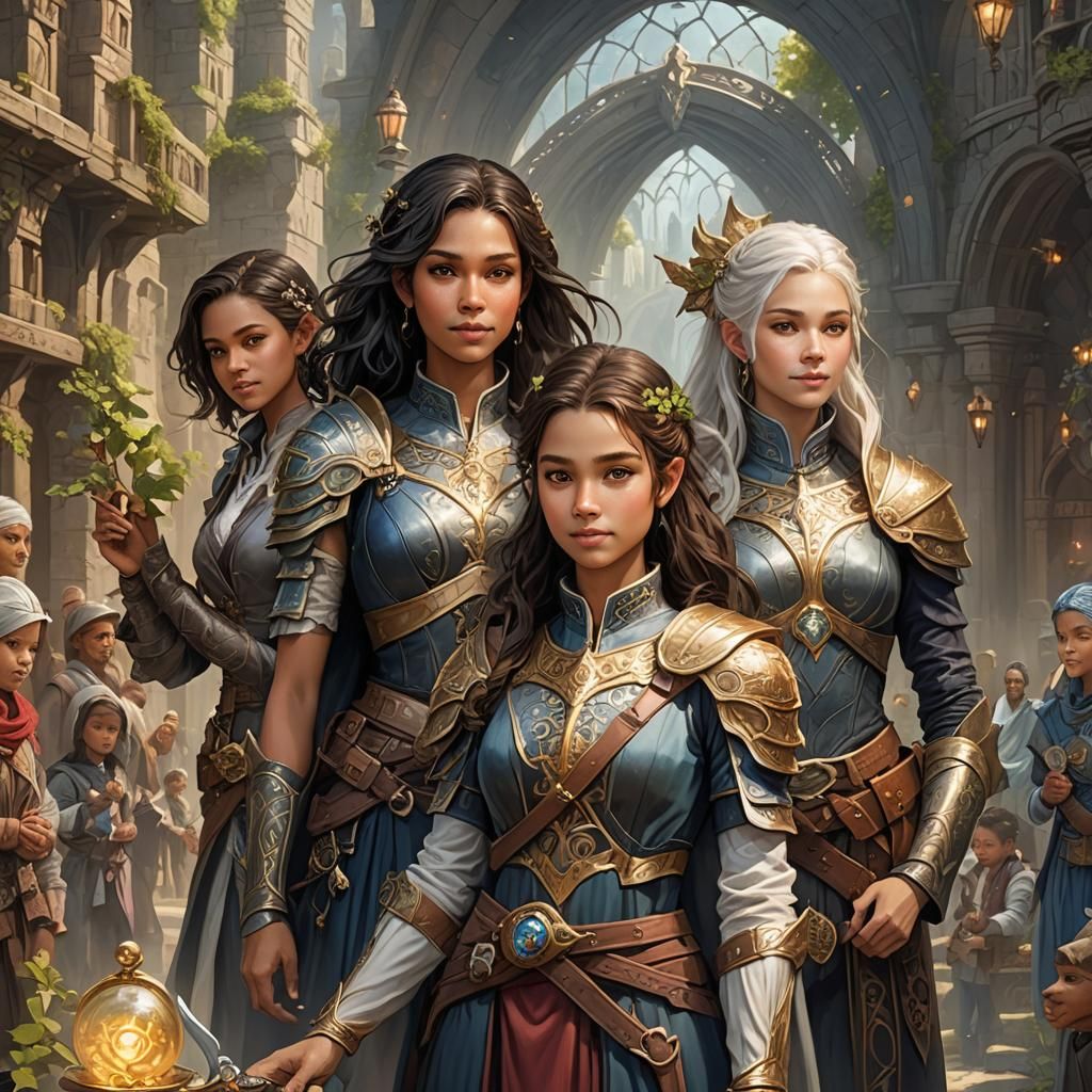 Fantasy Female Embodiment of Community Values