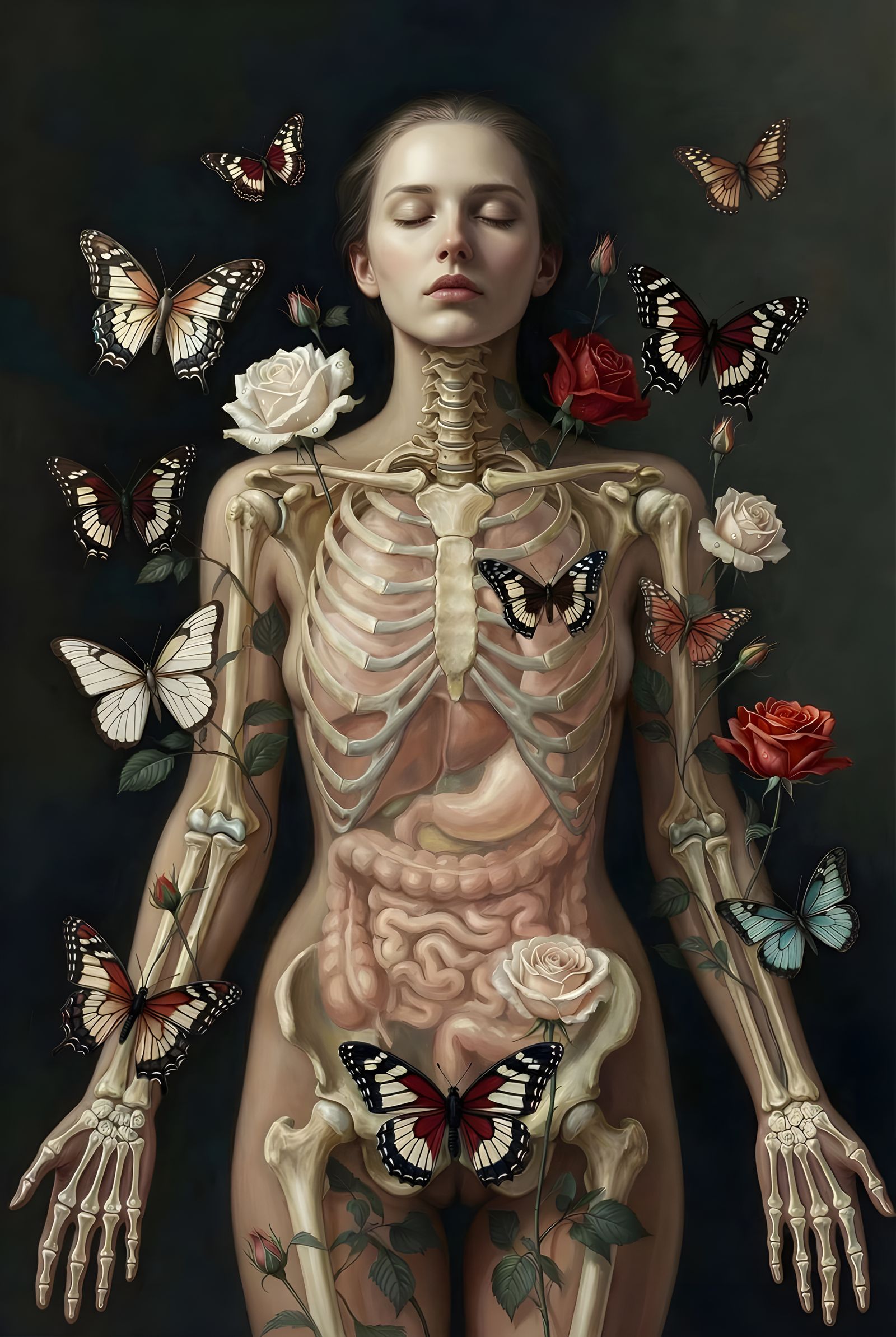 Abstract Emotional Landscape in Vibrant Colors