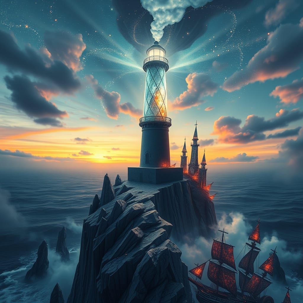 Lighthouse of Reality's Edge, a Paradoxical Beacon