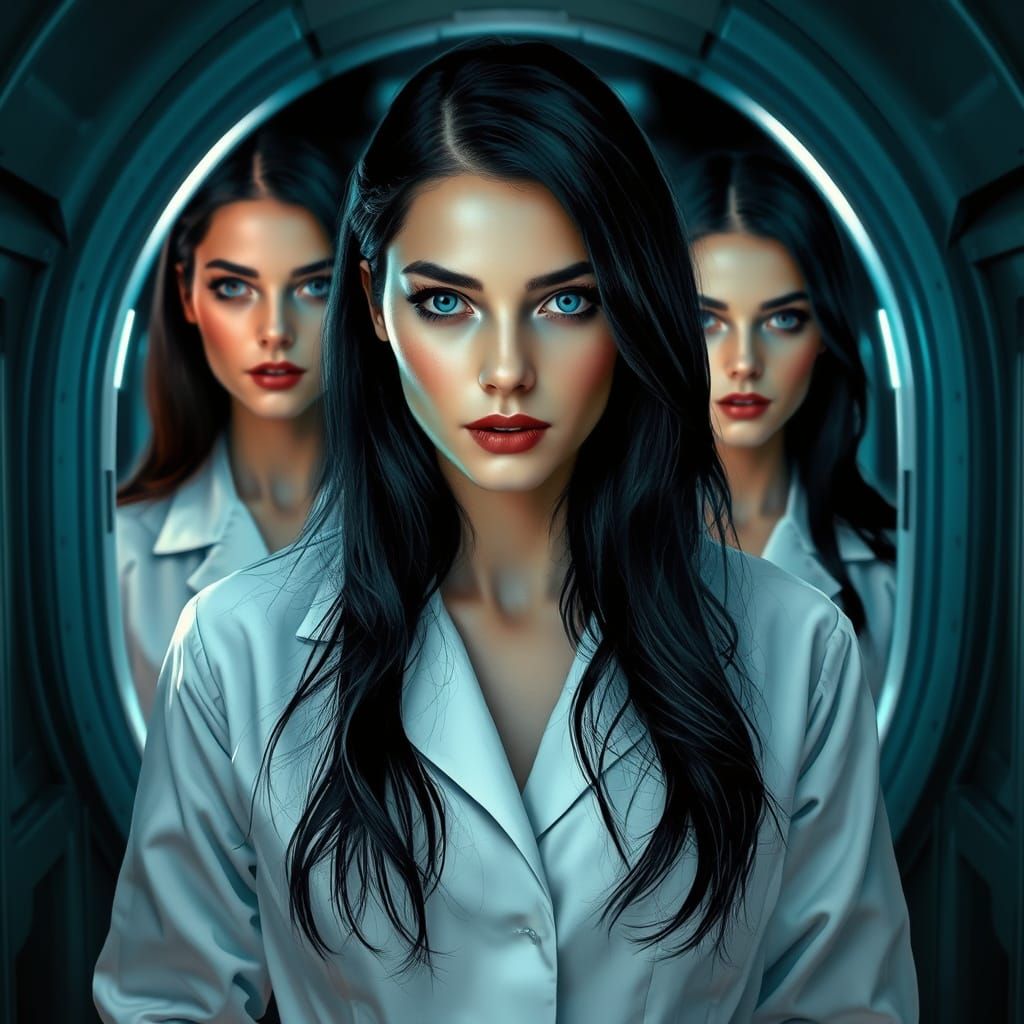 Scientist Cloned: Sinister Digital Art