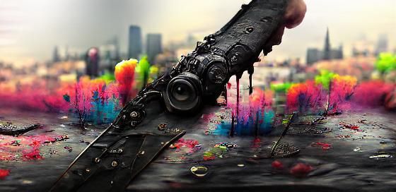 Grunge Punk Poster Art in 8K Resolution