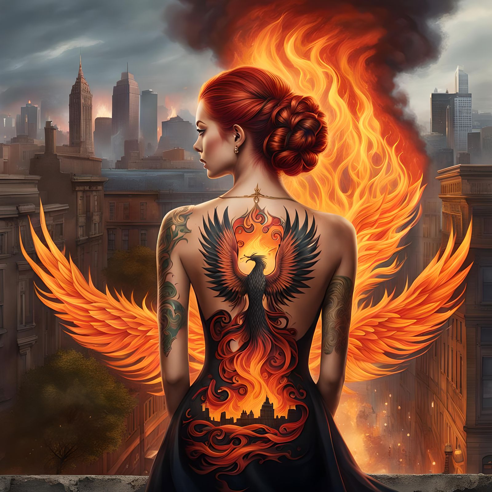 Phoenix Tattoo Art: Rising from the Flames