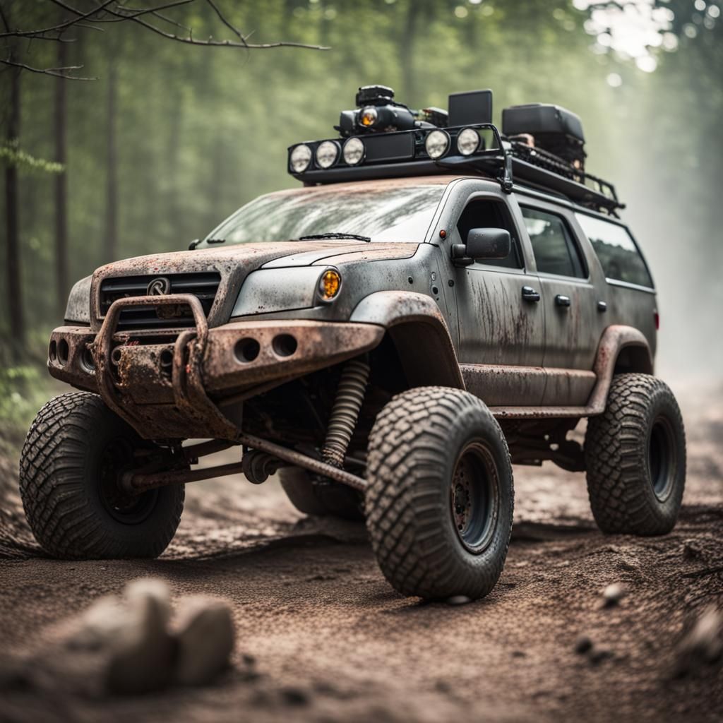 Zombie Apocalypse Off-Road Vehicle: Professional Photography