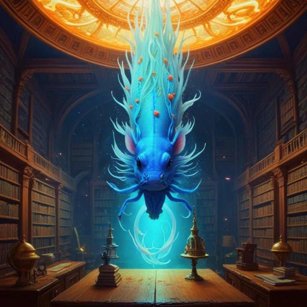 Thaumaturge Axolotl Creates Magical Linguini Dish