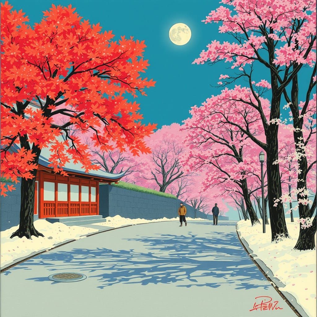 Masaaki Sasamoto Inspired Illustration