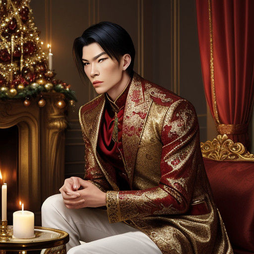 Elegant Baroque Luxury Bedroom with Intimate Ambiance