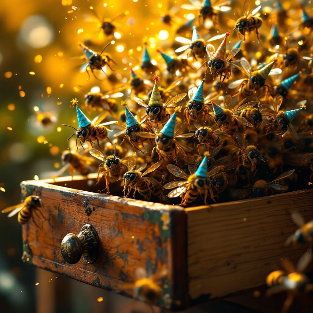 Wasps' Birthday Surprise: A Fantasy Concept