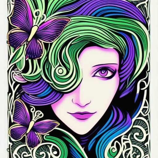 Stylised portrait #2