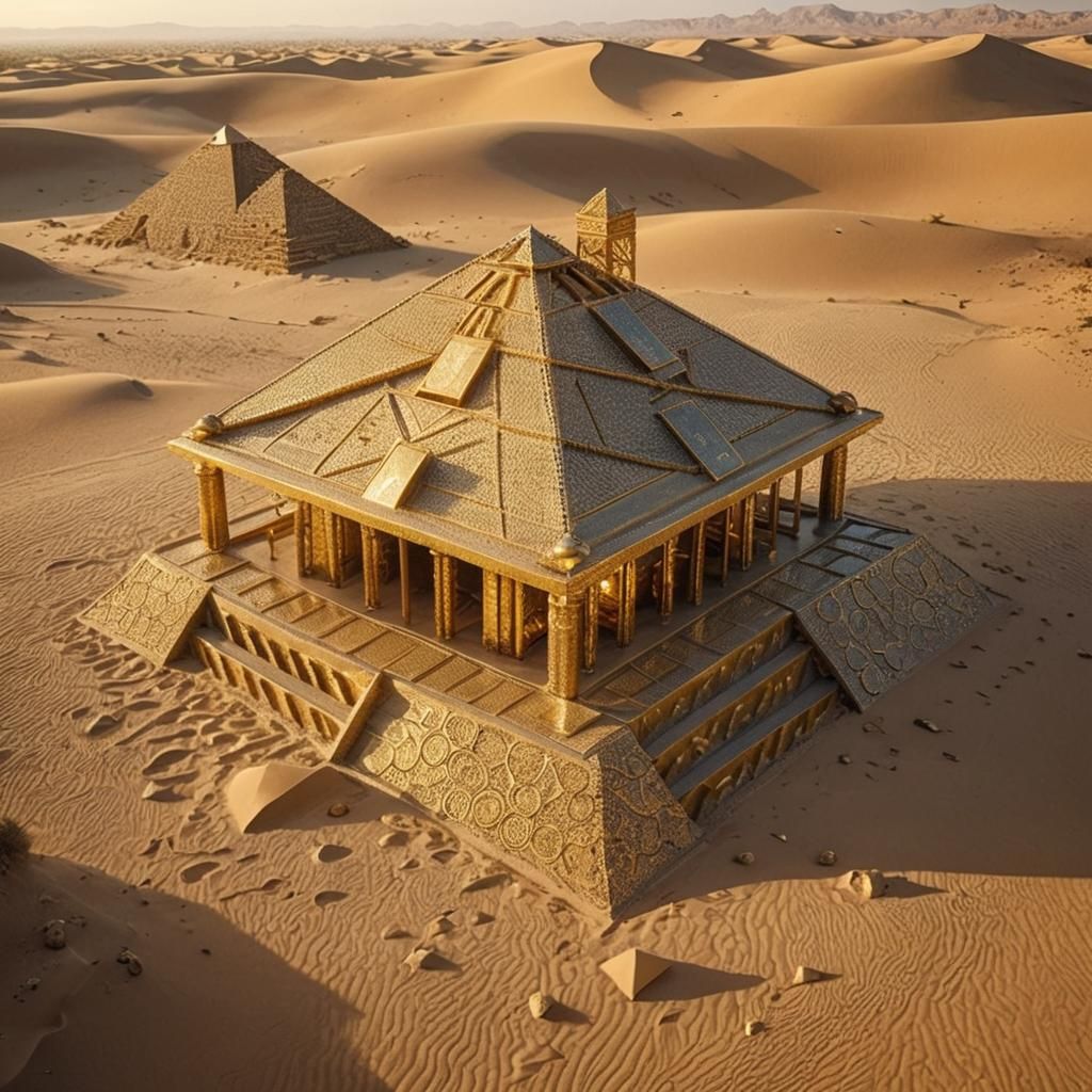 Lavish Pyramid House Treasure Trove