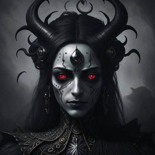 Mystical Being with Third Eye: Surrealist Digital Art