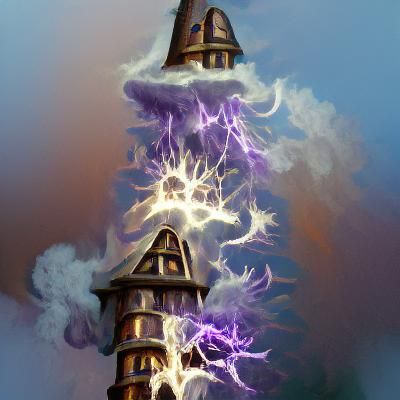 Arcane Explosion at the Wizard's Tower