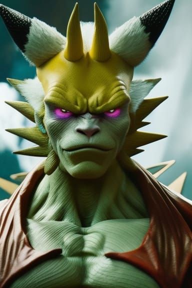 Composite Portrait in Hyperrealistic Oil Painting Style