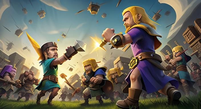 Clash of Clans AI Image