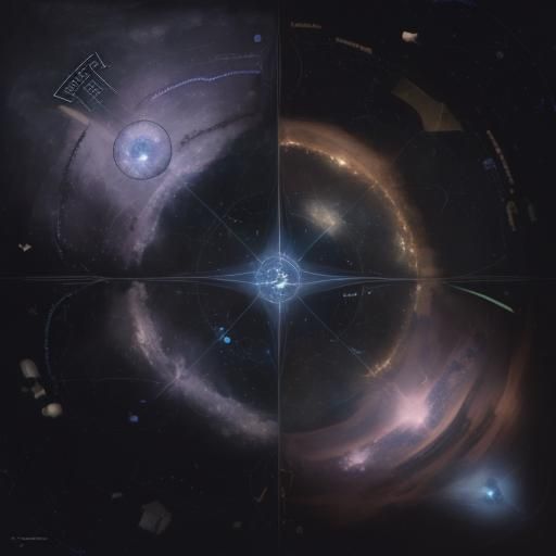 AI Generated Starmap