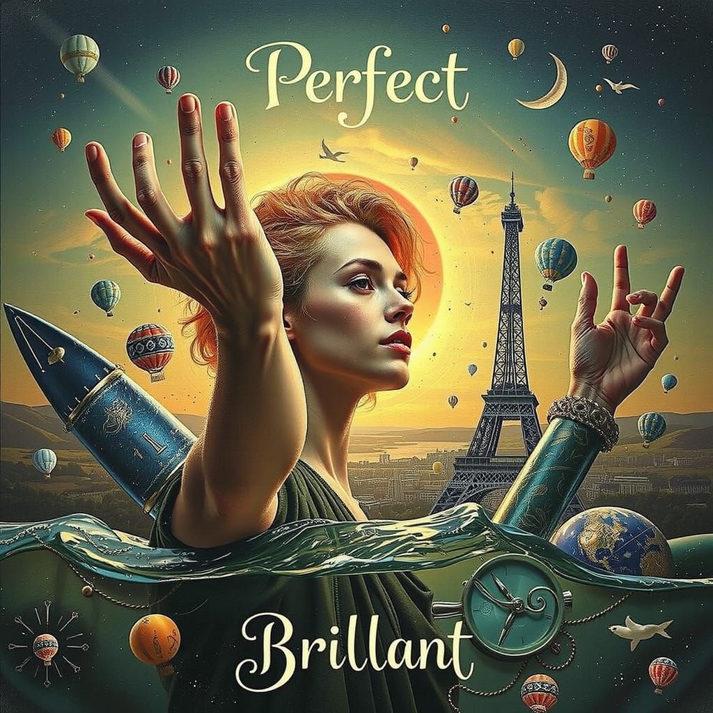 AI Generated Abstract Art of Truth and Beauty