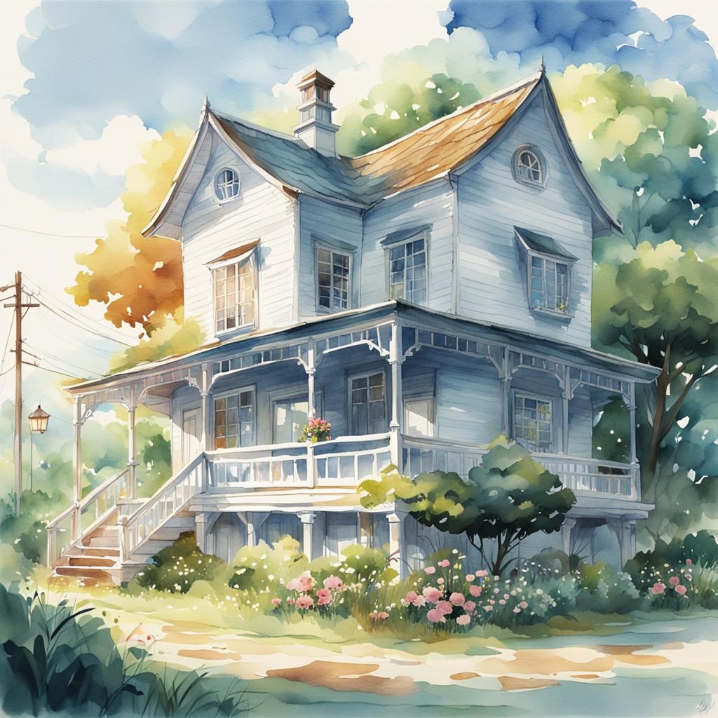 HOMES IN WATERCOLOUR #7