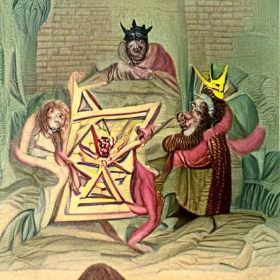 King Solomon Commands a Spirit