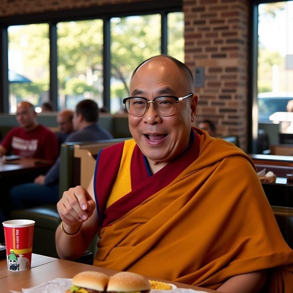 The Dalai Lama's Unlikely McDonald's Encounter