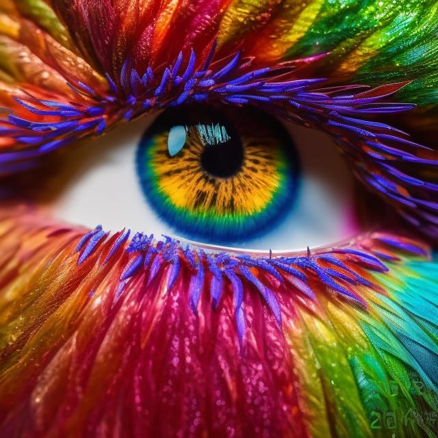 Colorful Stained Glass Butterfly Window in 8k