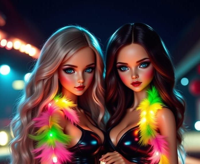 Bratz Dolls Celebrate in Desert Trailer Park