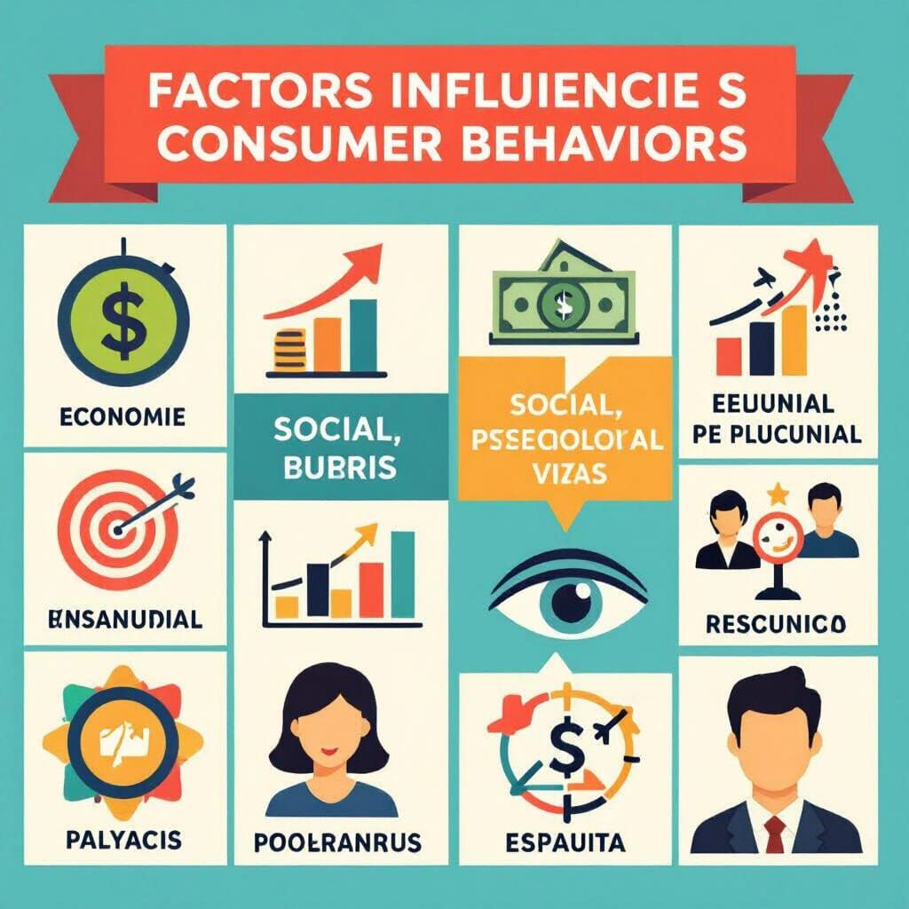 Factors Influencing Consumer Behavior Infographic