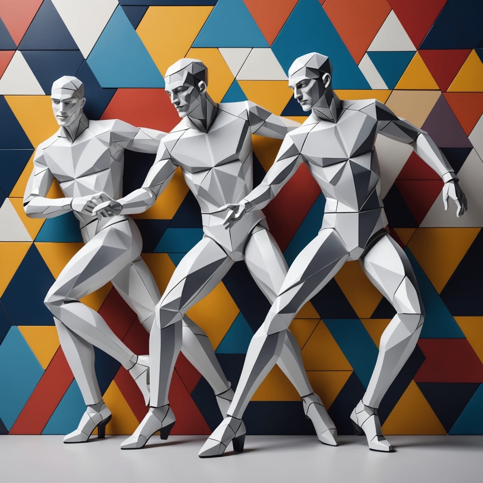Geometric Dancers: Cubist Porcelain Figurines in Neo-Cubism ...