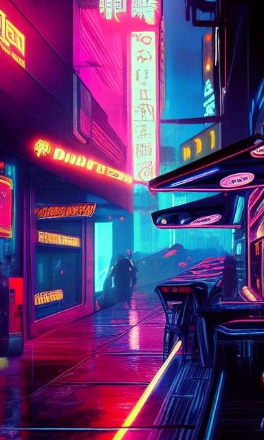 Ran Disunity at the Night Café