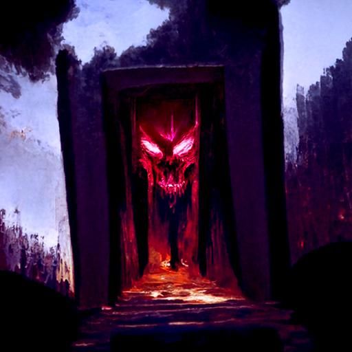 The entrance to Hell
