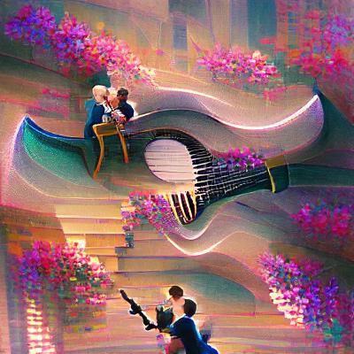 Abstract Image of a Serenade