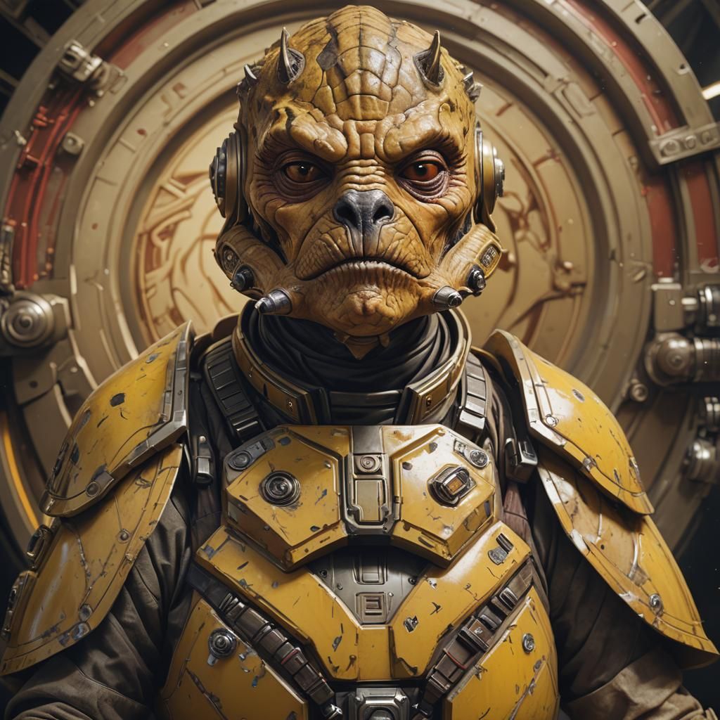 Sullustan Bossk Hybrid Portrait in High Resolution