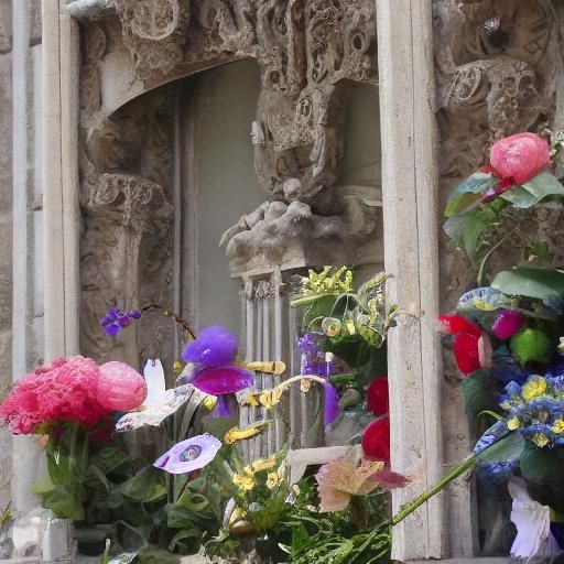Victorian Cemetery: Hyperrealistic Oil Painting in 8K