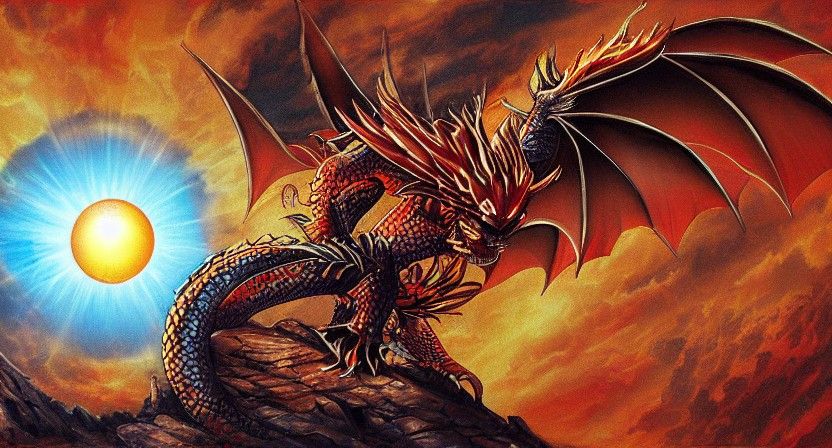 Sun dragon