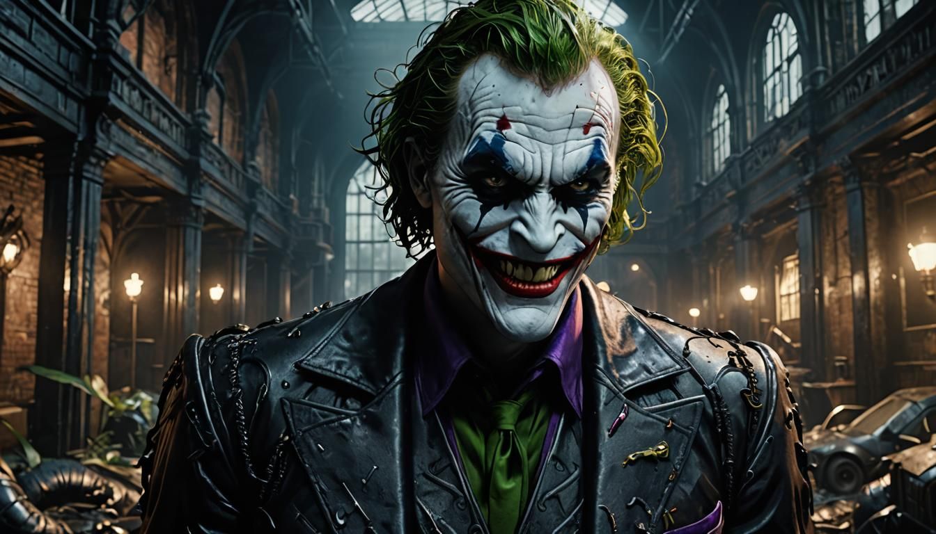 Joker Venom Transformation at Arkham Asylum