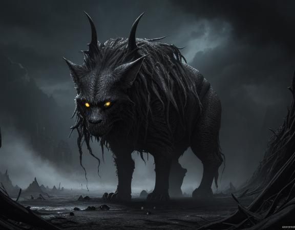 Ominous Darkness: Sinister Malevolence in Ultra HD