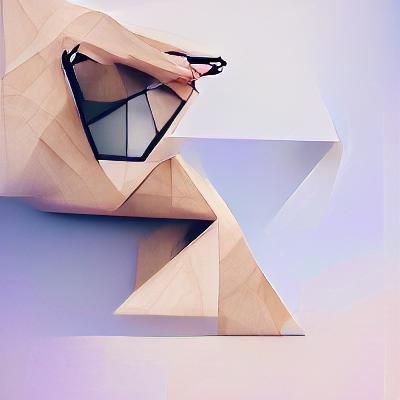 Abstract Geometric Minimalism: Asymmetrical Design