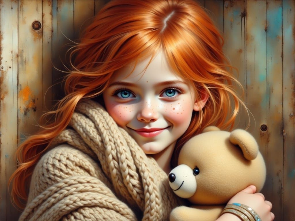 Hugging Teddy