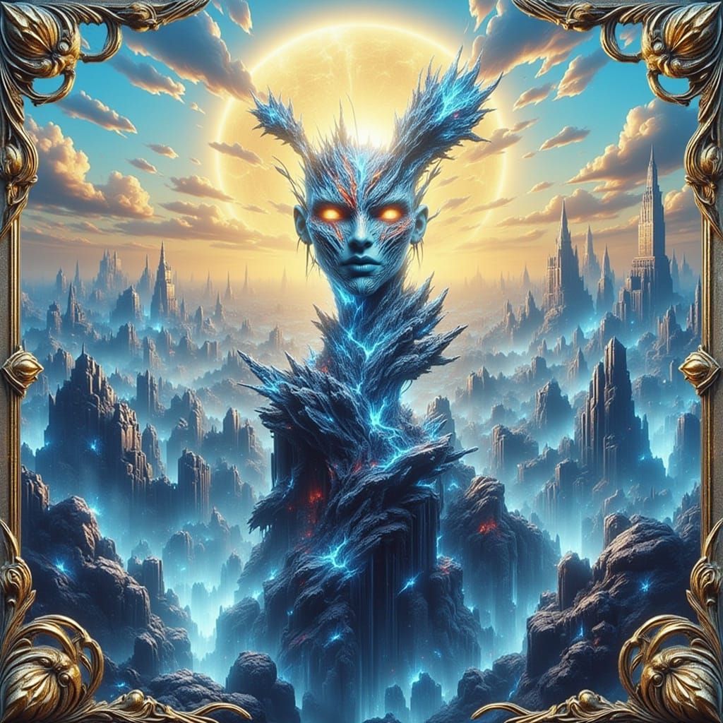 Surreal Tree with Roots in the Sky