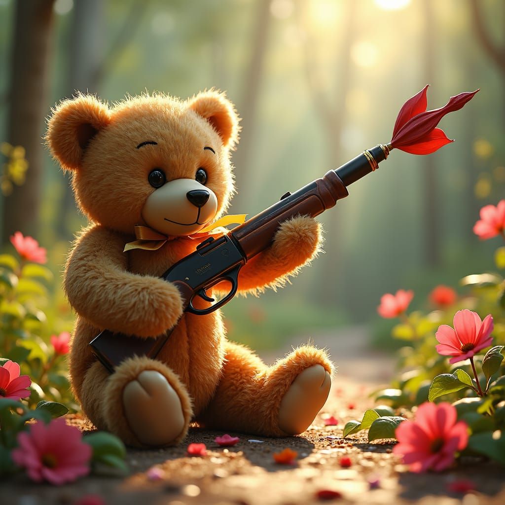 Teddy Bear Interrupted: Goofy's Tranquilizer Dart in Hyperre...