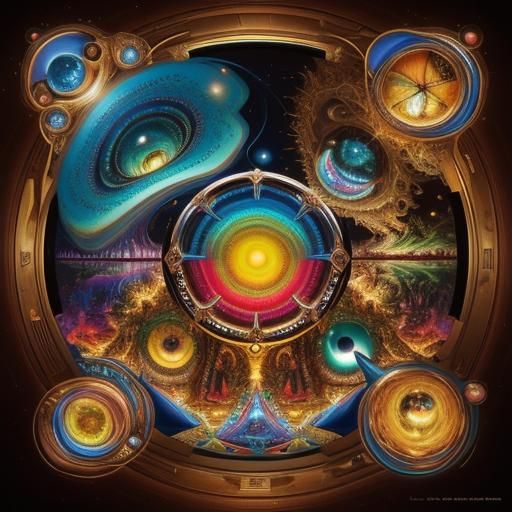 Photorealistic Meerkats in Surrealist Style