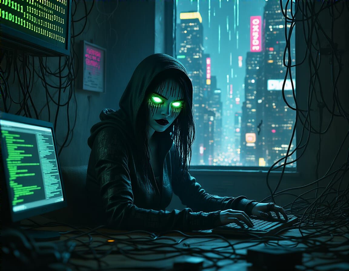 The Glitch: Digital Supervillain Manipulating Reality