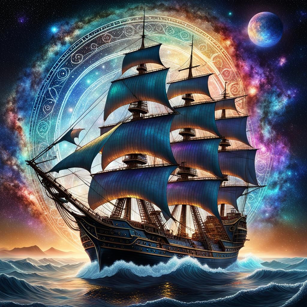 Astral galleon