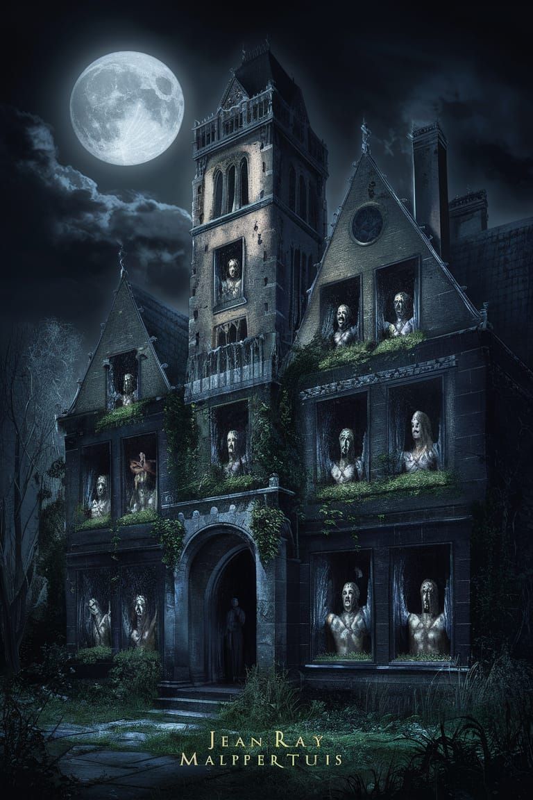 Cover for the book "Malpertuis" by the Belgian author Jean Ray (1887–1964