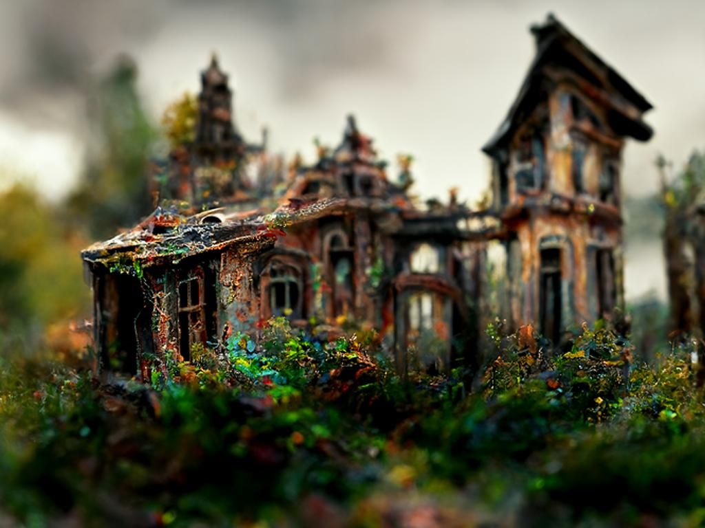 Post-Apocalyptic Victorian Vista by Shishkin