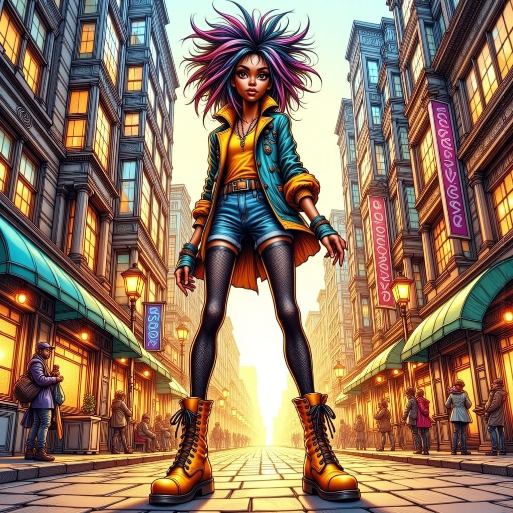 Comic Book Character Steps into Photorealism