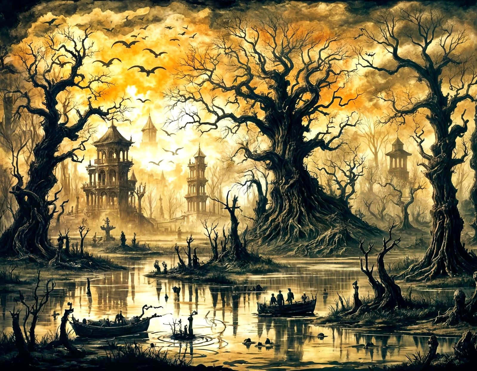haunted swamp